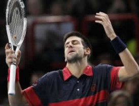 Djokovic, Segundo favorito del Masters de París, queda fuera