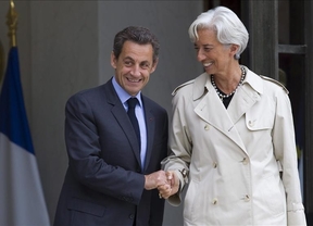 Sarkozy se reune con Lagarde para preparar la próxima sesión del G20