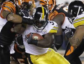 Los Acereros de Pittsburgh vencieron a Cincinnati por 27 - 21