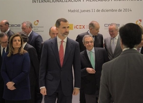El Rey anima a las grandes empresas españolas a ayudar a las pymes en su internacionalización