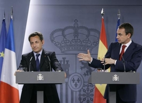 Sarkozy cierra filas con Zapatero ante la Conferencia de Paz