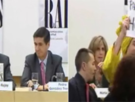 La drag queen Shangay Lily increpa a Rajoy al grito de 'PP homófobo'