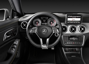 Interior del Mercedes CLA Coupé