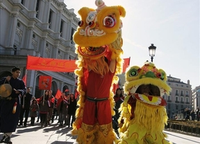 Madrid se llena de dragones con la llegada del Año Chino