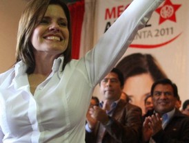 Mercedes Aráoz en conflicto con el APRA porque no quiere candidatos con problemas éticos