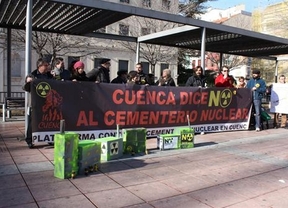 Protesta contra el ATC un año después de la designación de Villar de Cañas
