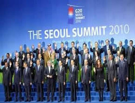 G20 se compromete en Corea a evitar devaluaciones unilaterales que afecten a comercio de todo el mundo