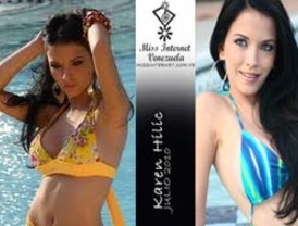 Karen Hilic es Miss Internet Venezuela 2011
