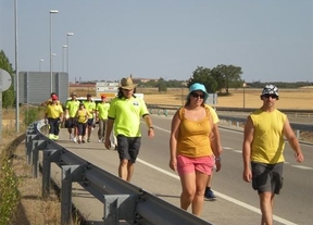La "Marcha Amarilla" llega a Toledo con 25.000 firmas que reclaman el pago de nóminas