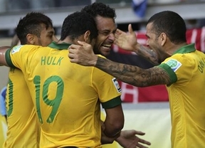 Confederaciones: un gol de Paulinho mete a Brasil en la final, pese a su 'jogo' tan feo como el de Uruguay (2-1)