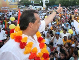 Desmiente Aguirre ataque a su casa de campaña