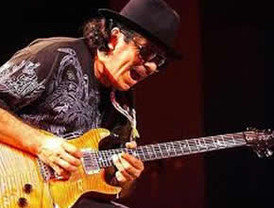 Santana concierto en León en favor de la educación
