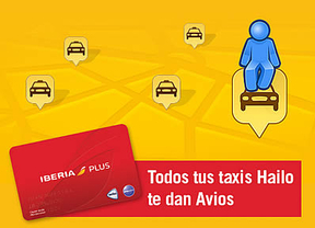 Iberia Plus se sube a los taxis de Hailo