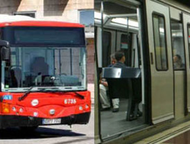 El servei de metro a Barcelona és del 100% i als autobusos del 75%