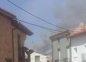 El incendio en Arbancón (Guadalajara)