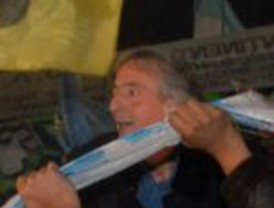 Kirchner encabezó la marcha de apoyo al gobierno