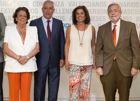 Rita Barberá, Javier Arenas, Ana Botella y Antonio Beteta