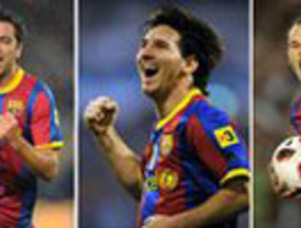 Xavi, Iniesta y Messi optan a un FIFA Balón de Oro netamente azulgrana