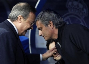 Florentino Pérez contradice a Mourinho: "El Madrid tiene como principio no rendirse jamás"