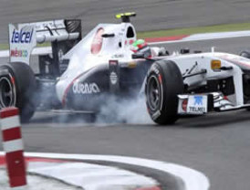 Sergio Pérez logra su mejor carrera en el Gran Premio de Japón