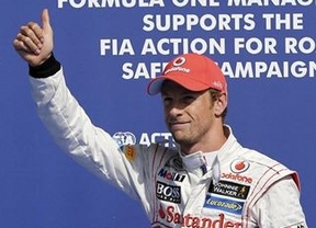 Button vuelve por sus fueros y sorprende con la 'pole' en Spa, donde Alonso sólo fue quinto