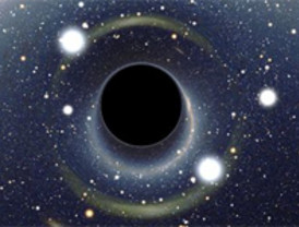 Los agujeros negros, cuando chocan, provocan vibraciones en el universo