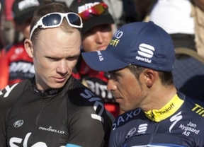 Froome piropea a Contador y lo ve como el único capaz de ganar Giro y Tour el mismo año