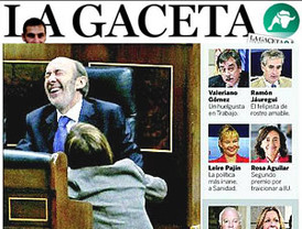 La bochornosa portada de 'La Gaceta'