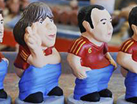 La Roja, Mourinho, Messi y los políticos catalanes, los nuevos 'caganers' para esta Navidad