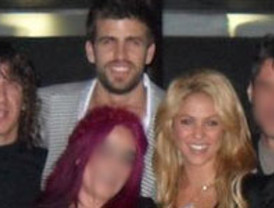 Piqué y Shakira juntos en el cumpleaños del futbolista