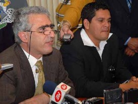 Branko: 'No queremos derrocar a Evo'