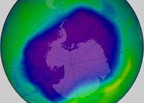 El agujero de ozono de la Antártida se redujo en 2012