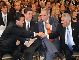 Existen las condiciones para que el PRI retorne al poder en el 2012 afirma en Tamaulipas Peña Nieto