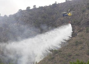 Estabilizado el incendio de Hellín