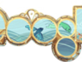Google convierte su 'doodle' en un submarino por el aniversario de Julio Verne