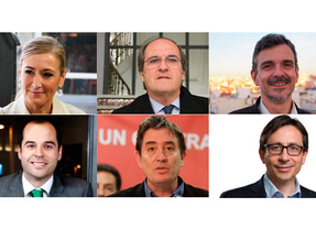 La lucha por Madrid toma forma de debate entre PP, PSOE, Podemos, C's, UPyD e IU 