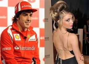 Fernando Alonso no sube en su coche a Xenia Tchoumitcheva