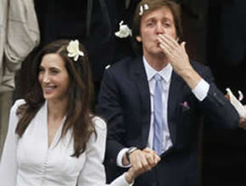 Paul McCartney y Nancy Shevell se casan en Londres