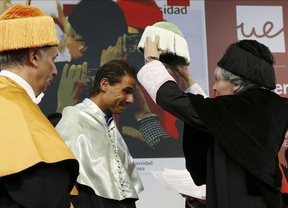 Rafael Nadal, investido Doctor Honoris Causa por la Universidad Europea de Madrid