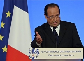 Hollande: "Francia está dispuesta a castigar a aquellos que han tomado la decisión de gasear a inocentes"