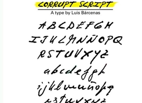 Bárcenas ya tiene su propia tipografía... la 'Corrupt Script'