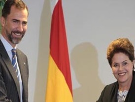 Nueva presidenta de Brasil y el Príncipe Felipe hablaron de economía, cultura y cooperación