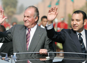 El rey Juan Carlos y Rey Mohamed VI, en una visita anterior