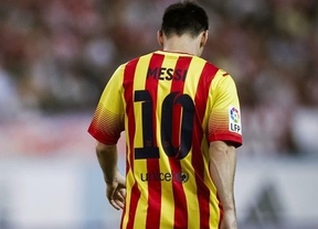 El Barça respira: Messi sólo tiene una ligera contusión y podrá jugar ante el Málaga