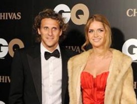 Diego Forlán y Zaira Nara se casan