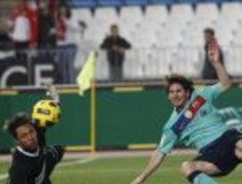 Messi logró su quinto 'triplete' en la liga española