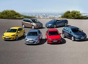 Distintos modelos de Opel