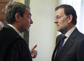 El saludo de Rajoy a Zapatero y el... '¿Y tú más?'