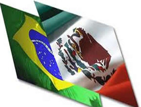 México y Brasil buscan integración económica