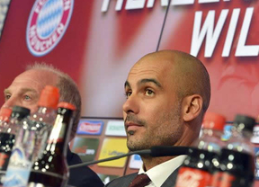 Presentación de Guardiola: el míster adelanta que el Bayern no jugará como 'su' Barça